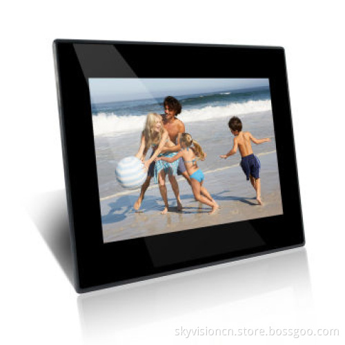 7-inch Digital Photo Frame, Supports 1,080P, Easy to Fix on All Display Shelf
